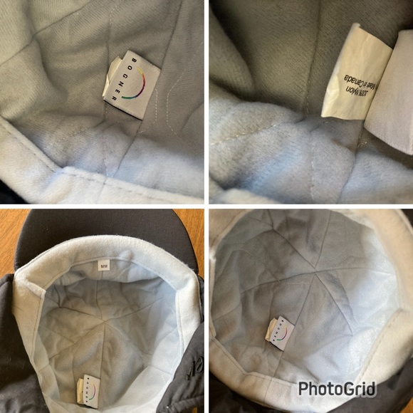 BOGNER Black 100% Nylon Trapper Cap Chin Strap Outdoor Hat Size M/M - Picture 10 of 11